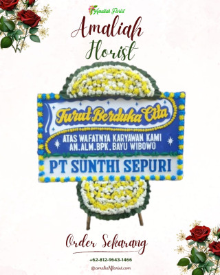 Papan Bunga Duka di Cikutra