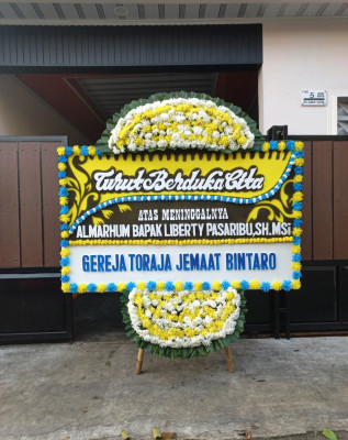 Papan Bunga Duka di Cikutra