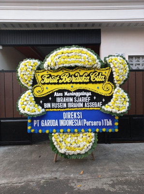 Papan Bunga Duka di Cikutra
