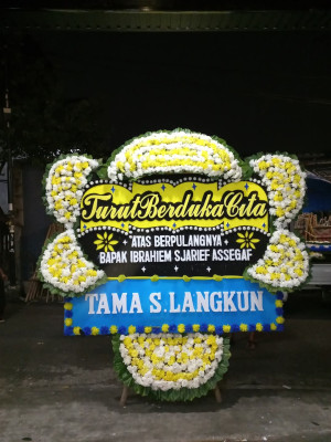 Papan Bunga Duka di Cikutra