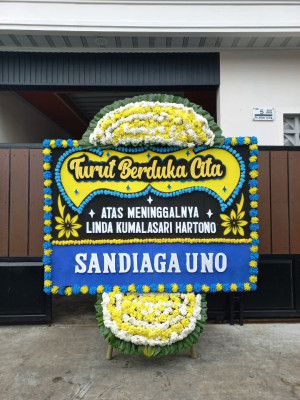 Papan Bunga Duka di Cikutra