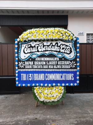 Papan Bunga Duka di Cikutra